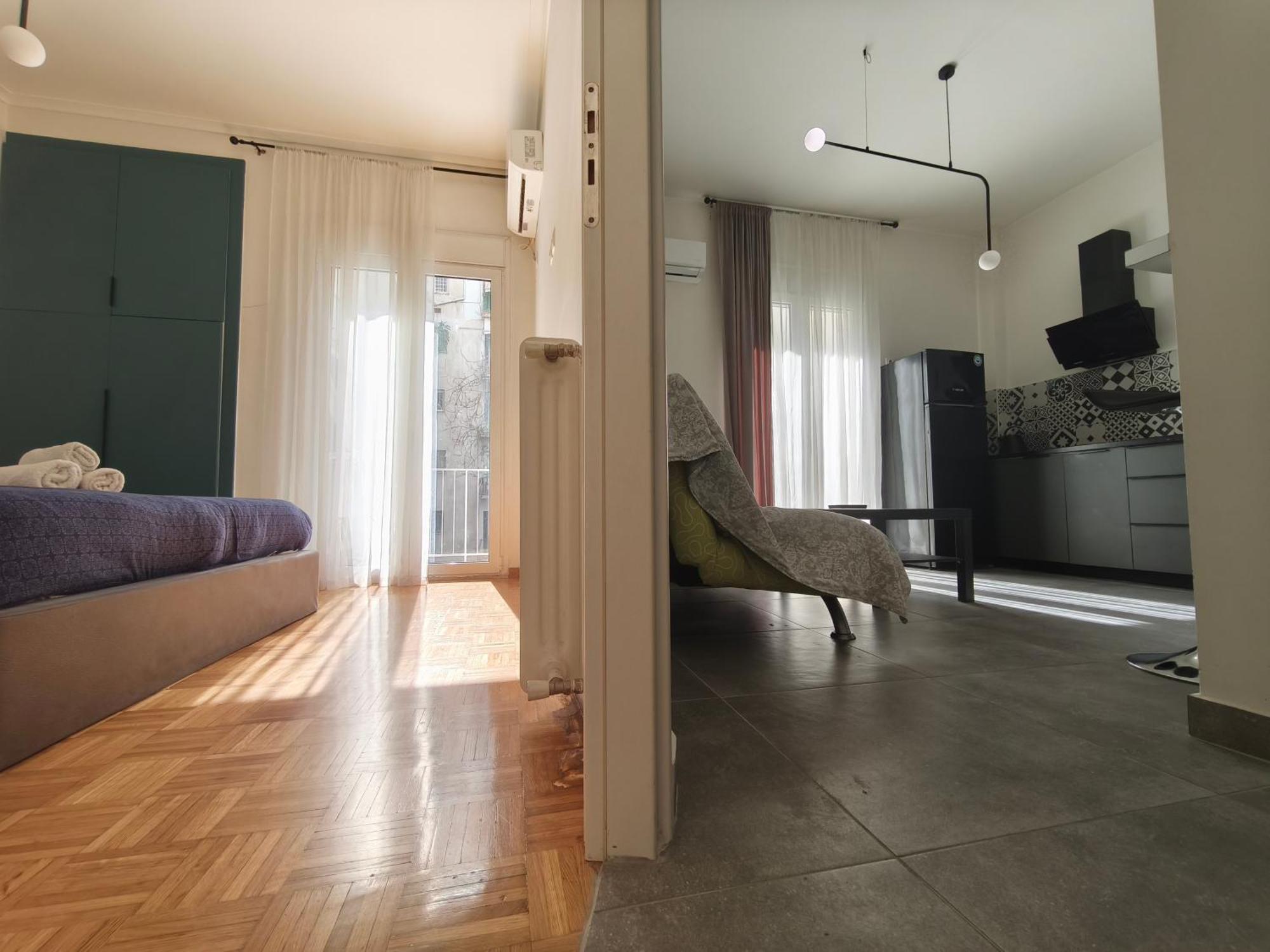 Patision Avenue, Apartment With Two Bedrooms Athènes Chambre photo